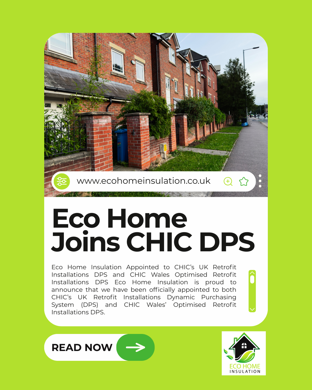 Eco Home Insulation Appointed to CHIC’s UK Retrofit Installations DPS ...